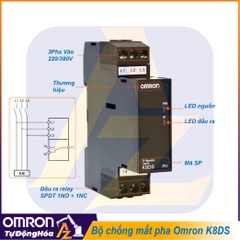 Bộ bảo vệ Pha Omron K8DS Series