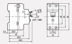 ELCB Chống Dò 2 Pha - 32GRc, 32GRhS, 32KGRd