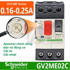 Aptomat bảo vệ động cơ Schneider GV2ME Series