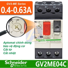 Aptomat bảo vệ động cơ Schneider GV2ME Series