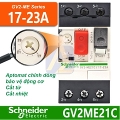 Aptomat bảo vệ động cơ Schneider GV2ME Series