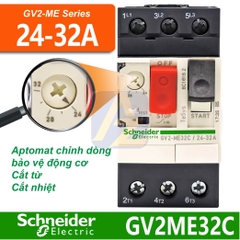 Aptomat bảo vệ động cơ Schneider GV2ME Series