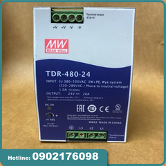 Nguồn tổ ong Mean Well TDR-480-24