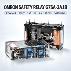 Rơ le an toàn Omron G7SA-3A1B 24VDC