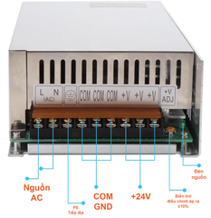 Nguồn tổ ong Meanwell S-600-24 (24VDC 25A 600W)