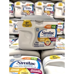Sữa bột Similac Pro - Advance Non HMO - GMO cho bé từ 0 - 12 tháng 964g (Hộp nhựa)