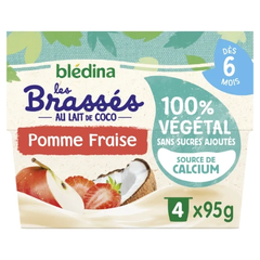 Sữa chua kem dừa Bledina (4hx95g)