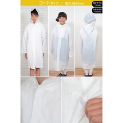 Áo mưa siêu nhẹ Nhật Bản cho bé