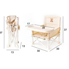 Ghế ăn dặm gấp gọn Hoo Booster