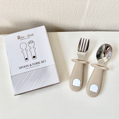 Set thìa dĩa gấu Bar-Rot kèm hộp đựng