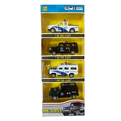 Set 4 xe ô tô chạy đà