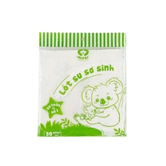Lót su sơ sinh Mipbi (30 miếng)
