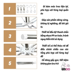 Cây phơi đồ Umoo-09116