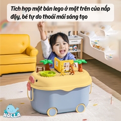 Hộp đựng đồ chơi Heo Holla