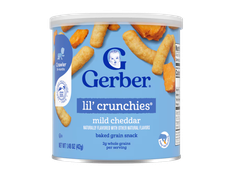 Bánh ăn dặm Gerber Lil’ Crunchies 8 tháng+