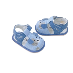 Dép tập đi hình Cún xanh Uala rogo