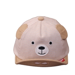 Mũ lưỡi trai kẻ Gấu cho bé