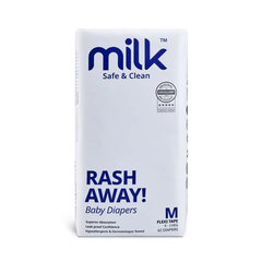 Bỉm thuần chay Milk Safe & Clean nội địa Malaysia