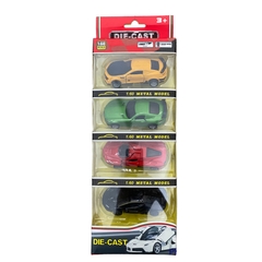 Set 4 xe ô tô chạy đà