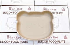 Đĩa ăn dặm silicon đế hít Bar-Rot