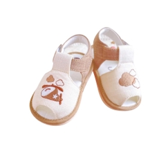 Dép tập đi hình máy bay nâu Uala rogo