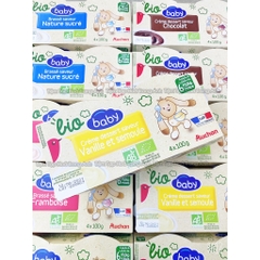 Sữa chua Bio Baby Auchan Pháp
