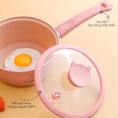 Bộ nồi chảo đá Fashion Mèo