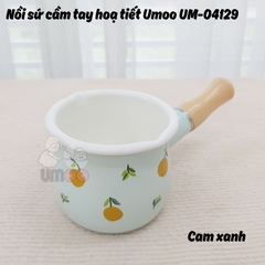Nồi sứ cầm tay họa tiết Umoo UM-04129