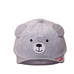 Mũ lưỡi trai kẻ Gấu cho bé