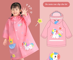 Áo mưa Smally cao cấp cho bé