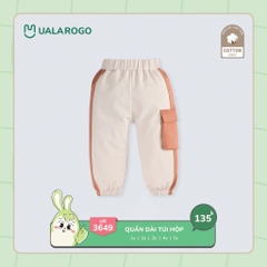 Quần nỉ chéo túi hộp Uala Rogo 3649