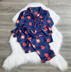 Bộ lụa satin dài chất đẹp