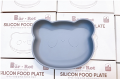 Đĩa ăn dặm silicon đế hít Bar-Rot