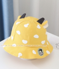 Mũ Bucket bò sữa cao cấp