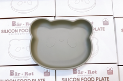 Đĩa ăn dặm silicon đế hít Bar-Rot