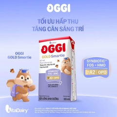 Sữa uống dinh dưỡng Oggi Gold Smartie 110ml