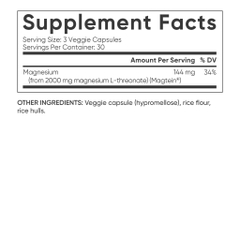 Viên uống bổ sung Magie Magnesium L Threonate Sports Research 135 viên