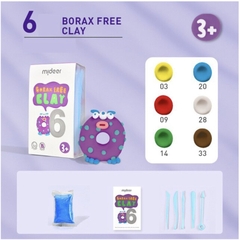 Đất nặn không dính Mideer Borax Free Clay (3 tuổi+)