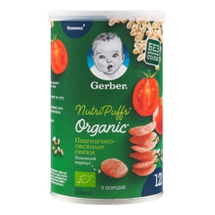 Bánh ăn dặm hữu cơ Gerber Nga