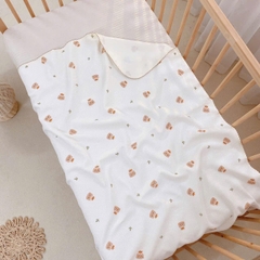 Chăn cotton Waffle họa tiết Monona
