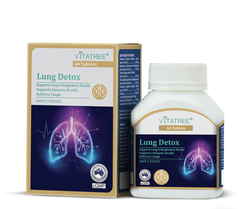 Viên thải độc phổi Lung Detox Vitatree 60 Viên