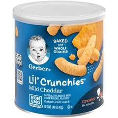 Bánh ăn dặm Gerber hộp lùn
