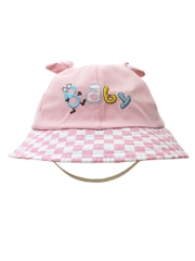 Mũ bucket kẻ caro