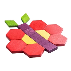 Bộ gỗ 250 chi tiết Mideer Pattern Blocks (3 tuổi+)