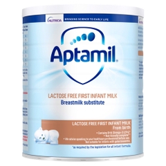 Sữa Aptamil Free Lactose Anh 400g (0 tháng+)