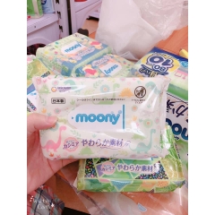 Khăn ướt Moony Nhật Bản 80 tờ