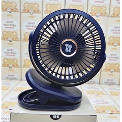 Quạt kẹp xe đẩy tích điện mini TOBE