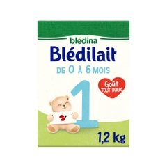 Sữa Bledilait Pháp cho bé Số 1 (0-6m) - hộp 1.2kg