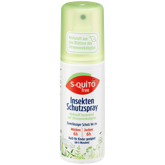 Xịt chống muỗi và côn trùng S-Quito Free Đức 100ml