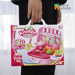 Đồ chơi nấu ăn màu hồng ToysHouse 008-915